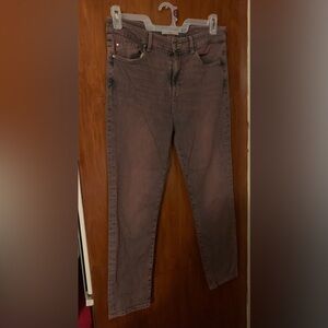 Fidelity Jeans Cher Crop high rise slim straight